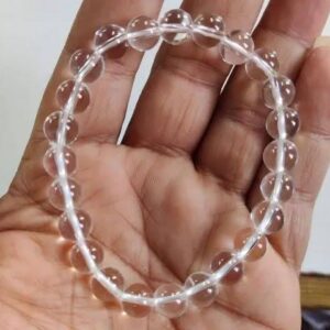 Clear Quartz (Sphatik) Bracelet