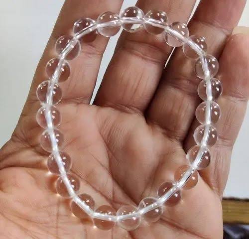 Clear Quartz (Sphatik) Bracelet